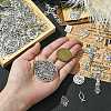 100Pcs 10 Styles Tibetan Style Alloy Pendants TIBEP-CJ0003-52-4