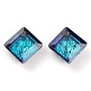 Embossed Glass Rhinestone Pendants GLAA-J101-03A-001BB-2