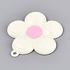 Spray Painted Alloy and Enamel Big Pendants PALLOY-T092-80G-3