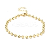 Rack Plating Brass Ball Chain Bracelets for Women LS-BJEW-G676-01B-G-1
