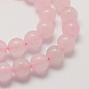 Natural Rose Quartz Bead Strands LS-G-P281-02-12mm-3