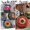 20Pcs Mini Wooden Embroidery Hoops EMBR-SC0001-04D-6