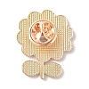 Sunflower Enamel Pin JEWB-P008-G01-2