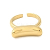 304 Stainless Steel Cuff Rings for Women RJEW-U013-07G-2