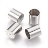 Tarnish Resistant 201 Stainless Steel Cord Ends X-STAS-O118-68P-1