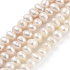 Natural Cultured Freshwater Pearl Beads Strands PEAR-C003-17C-X-2