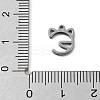 Non-Tarnish 304 Stainless Steel Charms STAS-K272-01C-P-3