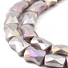 AB Color Plate Glass Beads Strands EGLA-P051-06A-B05-4
