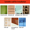 Acrylic Mirror Wall Stickers Decal DIY-CN0001-13A-F-6