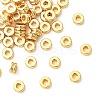 SHEGRACE Flat Round Brass Beads XGRPCU553-295G-1