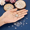 80Pcs 4 Size Transparent Glass Cabochons X1-GGLA-ZZ0001-03-6