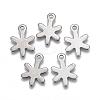 Tarnish Resistant 201 Stainless Steel Charms STAS-F139-018P-1
