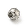 Non-Tarnish 304 Stainless Steel Beads STAS-A091-01C-P-2