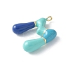 Brass Enamel Pendants KK-E093-03G-M-01-2