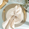 12Pcs Alloy & Imitation Pearl Beads Napkin Rings AJEW-CP0006-65-4