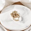 Alloy Cuff Rings for Women LS-RJEW-B108-06KCG-01-4