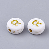 Plating Acrylic Beads X-PACR-R242-01R-2