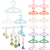   50Pcs 10 Colors Mini Acrylic Earring Hanger EDIS-PH0001-87C-1