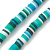 Handmade Polymer Clay ID Card Neck Strap Card Holder HJEW-JM02509-3