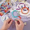 DIY Chunky Bracelet Making Kit DIY-SZ0008-83-3