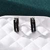 304 Stainless Steel Hoop Earrings EJEW-D331-03PB-5