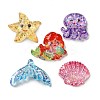 Transparent Resin Cabochons CRES-L050-02A-1