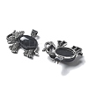Natural Obsidian Pendant G-H083-02AS-02-2