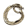 Electroplated Non-magnetic Synthetic Hematite Beads Strands G-G089-A02-03-2
