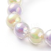 Transparent Acrylic Bead in Bead Stretch Bracelet Sets for Kids BJEW-JB06509-8