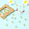 20Pcs Alloy Stud Earring Findings FIND-SC0019-22-5
