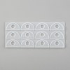 Semicircle Straw Topper Silicone Molds Decoration DIY-J003-07-3