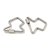 Non-Tarnish 304 Stainless Steel Screw Carabiner Lock Charms STAS-C092-05F-P-2