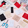 15Pcs 15 Style 2 Row x 2/3/4 Hook Polyester Underwear Bra Extenders DIY-BC0012-41-5