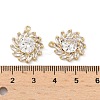 Brass Micro Pave Cubic Zirconia Pendants KK-L260-20G-3