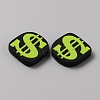 U.S. Dollar Food Grade Eco-Friendly Silicone Focal Beads LS-SIL-CJC0007-02C-2