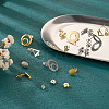 48Pcs 12 Styles 201 Stainless Steel Stud Earring Findings EJEW-TA0001-06-5