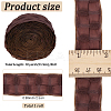 10 Yards Polyester Lace Trim Ribbon OCOR-WH20005-42A-2
