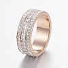 304 Stainless Steel Rings RJEW-P063-30-2