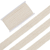 Braided Cotton Lace Ribbons SRIB-WH0011-152A-1