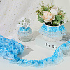 5M Double Polyester Lace Trim for Sewing Decoration OCOR-CY0001-63D-3