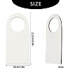 Unfinished Natural Wood Door Knob Hangers DIY-CN0001-16-4