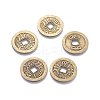 Tibetan Style Alloy Chinese Coin Pendants LS-PALLOY-WH0060-01B-NF-1
