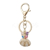 4Pcs Alloy Shell Keychains KEYC-JKC01206-4