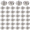 100Pcs Alloy Beads FIND-LP0002-55-1