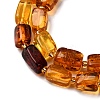 Gradient Color Natural Amber Beads Strands G-F803-D01-02-5