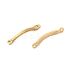 Ion Plating(IP) 304 Stainless Steel Connector Charms X-STAS-Q323-11G-2