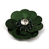 Flower Shape PVC Sequin/Paillette Beading Appliques DIY-WH0308-287J-3