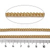 Brass Textured Curb Chains CHC-H113-23G-2