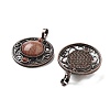 Synthetic Goldstone Pendants G-Q158-03A-R16-2