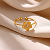 304 Stainless Steel Cuff Open Rings PA-CBA3A85-10G-1